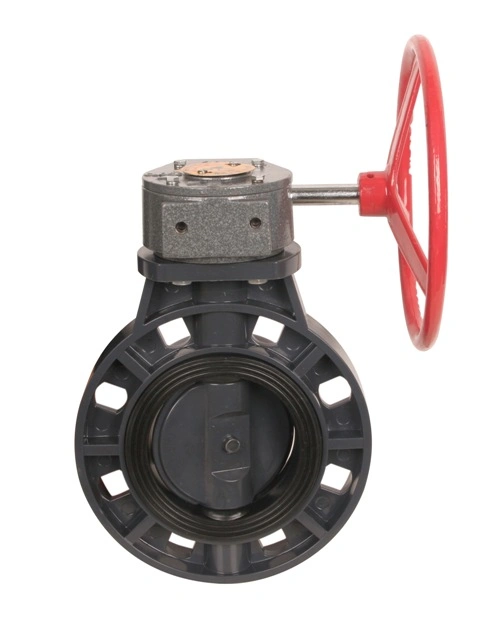 1/2" Pn10 PVC Threaded Ball Valve for Water Supply Water