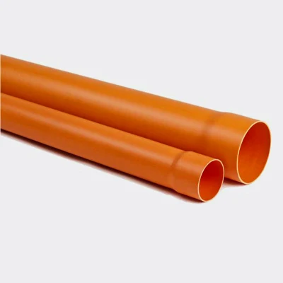 Tubos sanitarios de PVC de 6 pulgadas estándar DIN OEM para drenaje de aguas residuales