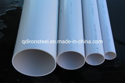 Tubos de PVC estándar DIN municipal Pn10/Pn16 de UPVC